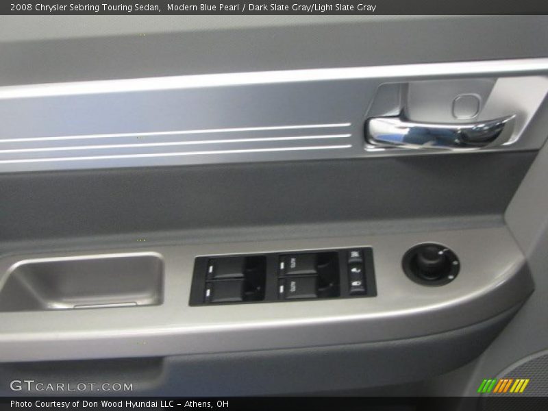 Modern Blue Pearl / Dark Slate Gray/Light Slate Gray 2008 Chrysler Sebring Touring Sedan