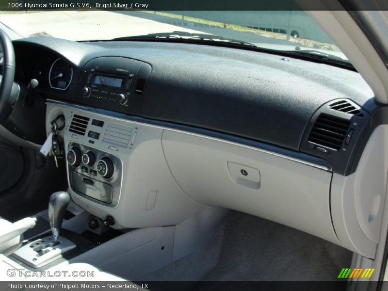 Bright Silver / Gray 2006 Hyundai Sonata GLS V6