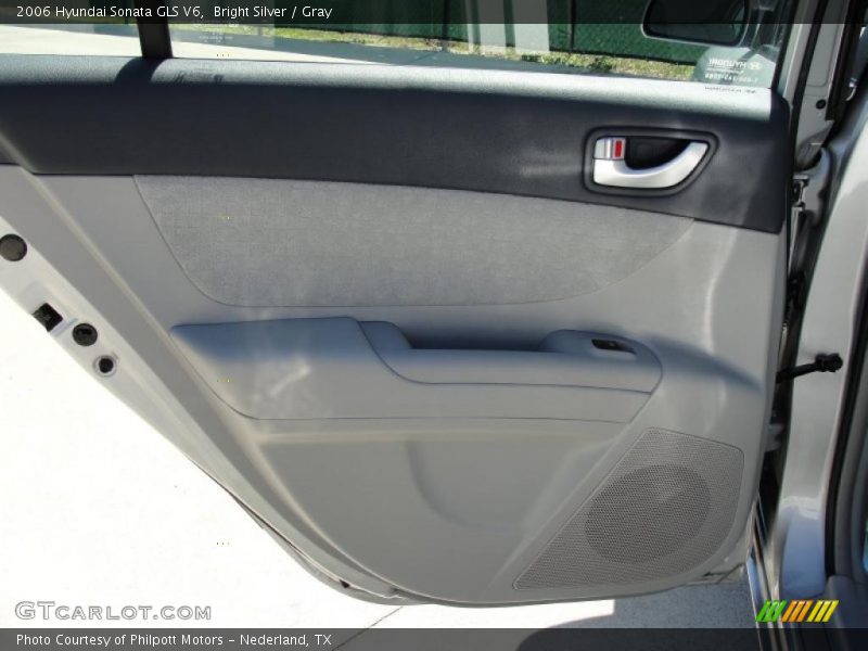 Bright Silver / Gray 2006 Hyundai Sonata GLS V6