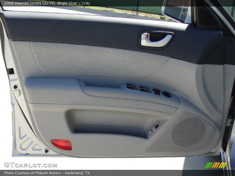 Bright Silver / Gray 2006 Hyundai Sonata GLS V6