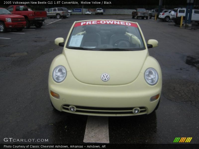 Mellow Yellow / Black 2005 Volkswagen New Beetle GLS 1.8T Convertible