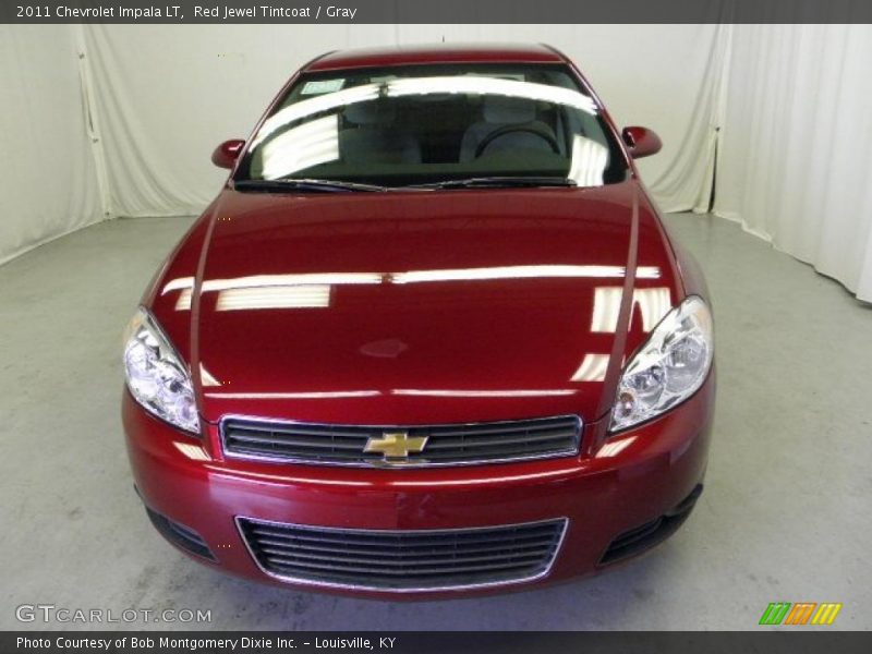 Red Jewel Tintcoat / Gray 2011 Chevrolet Impala LT