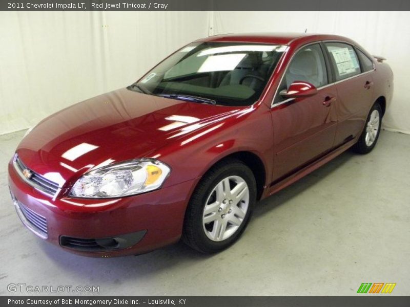 Red Jewel Tintcoat / Gray 2011 Chevrolet Impala LT