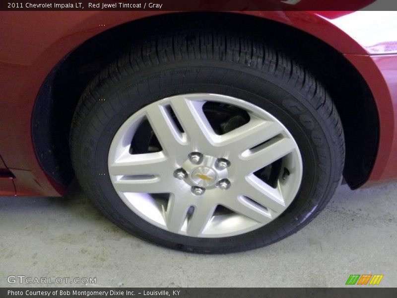 Red Jewel Tintcoat / Gray 2011 Chevrolet Impala LT