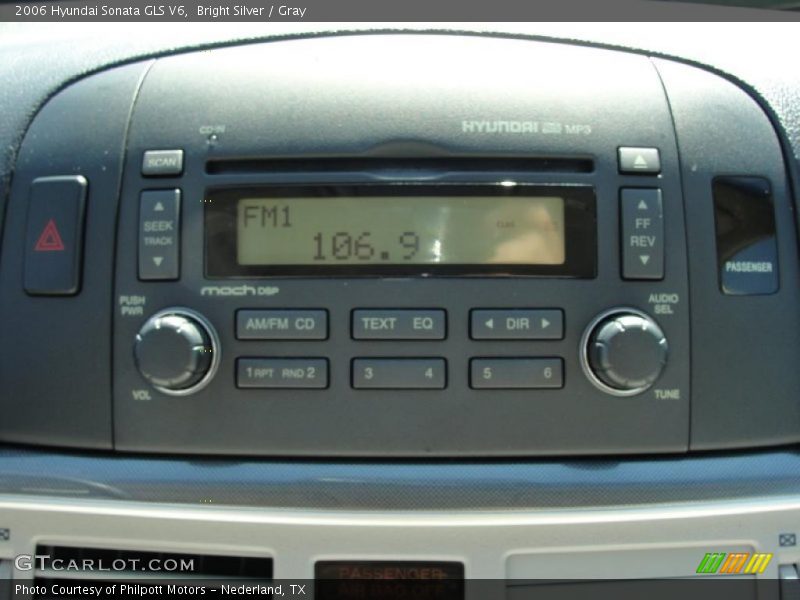 Bright Silver / Gray 2006 Hyundai Sonata GLS V6