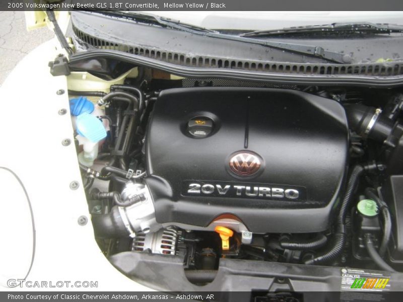  2005 New Beetle GLS 1.8T Convertible Engine - 1.8 Liter Turbocharged DOHC 20-Valve 4 Cylinder