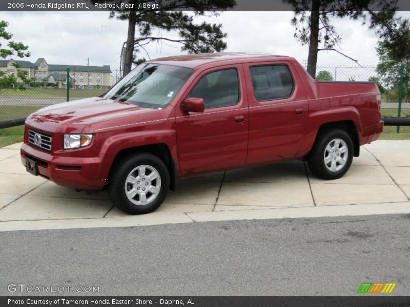 Redrock Pearl / Beige 2006 Honda Ridgeline RTL