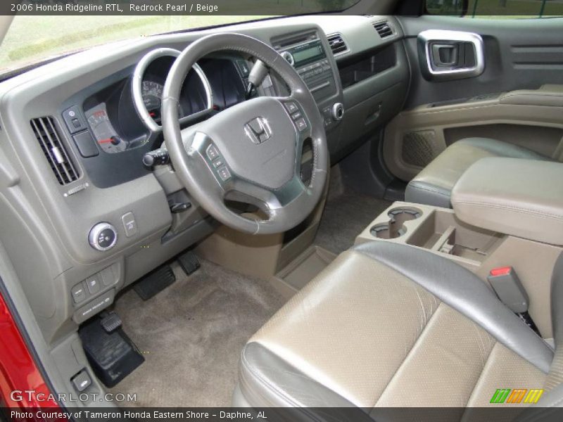 Redrock Pearl / Beige 2006 Honda Ridgeline RTL