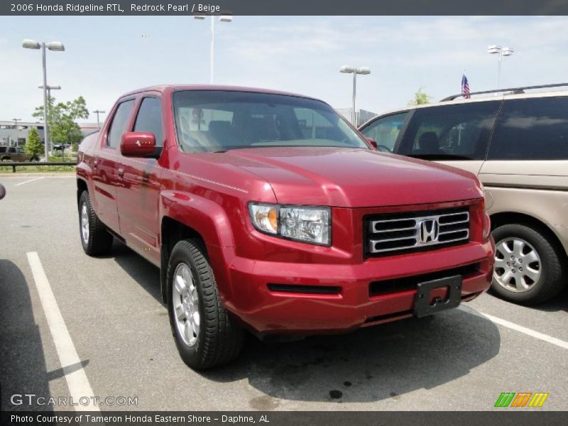 Redrock Pearl / Beige 2006 Honda Ridgeline RTL