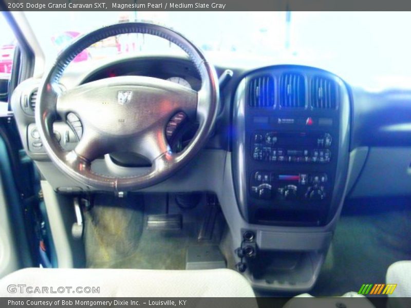 Magnesium Pearl / Medium Slate Gray 2005 Dodge Grand Caravan SXT