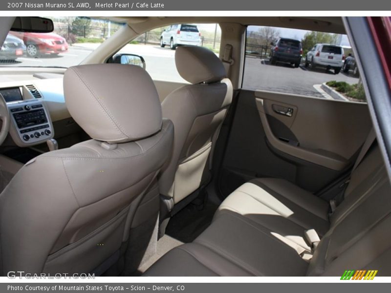 Merlot Pearl / Cafe Latte 2007 Nissan Murano SL AWD