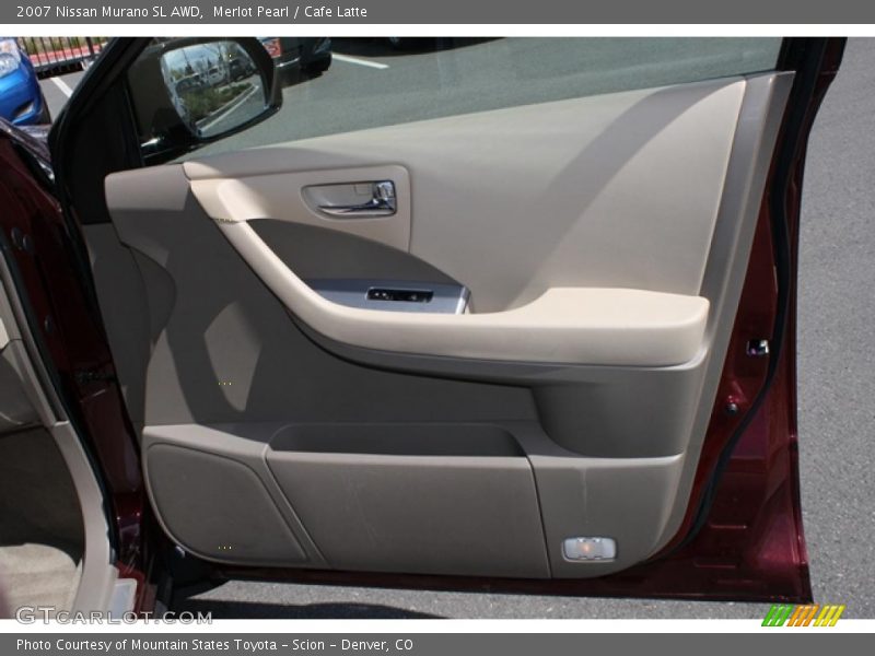 Merlot Pearl / Cafe Latte 2007 Nissan Murano SL AWD