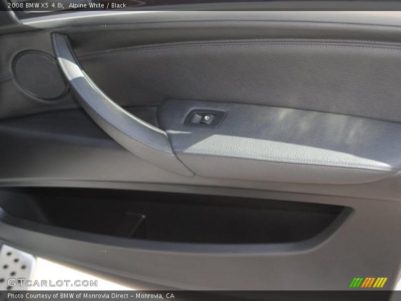 Alpine White / Black 2008 BMW X5 4.8i
