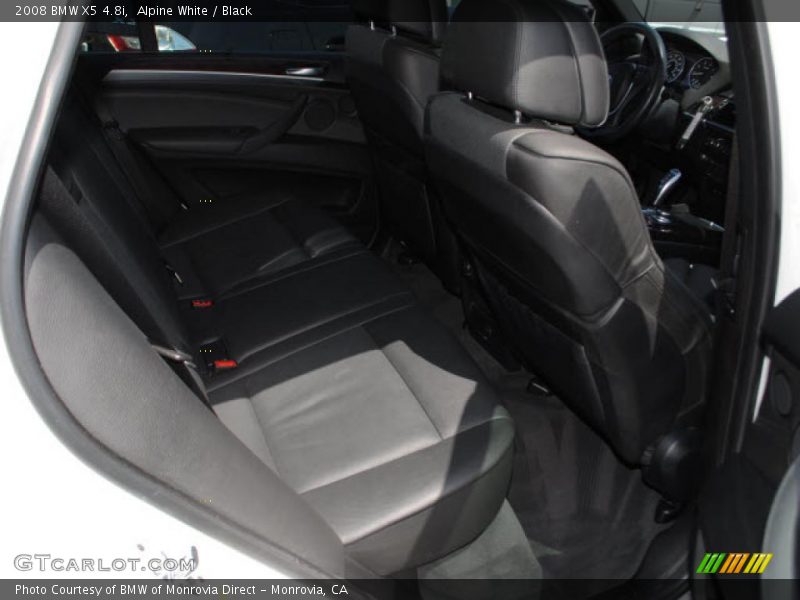 Alpine White / Black 2008 BMW X5 4.8i