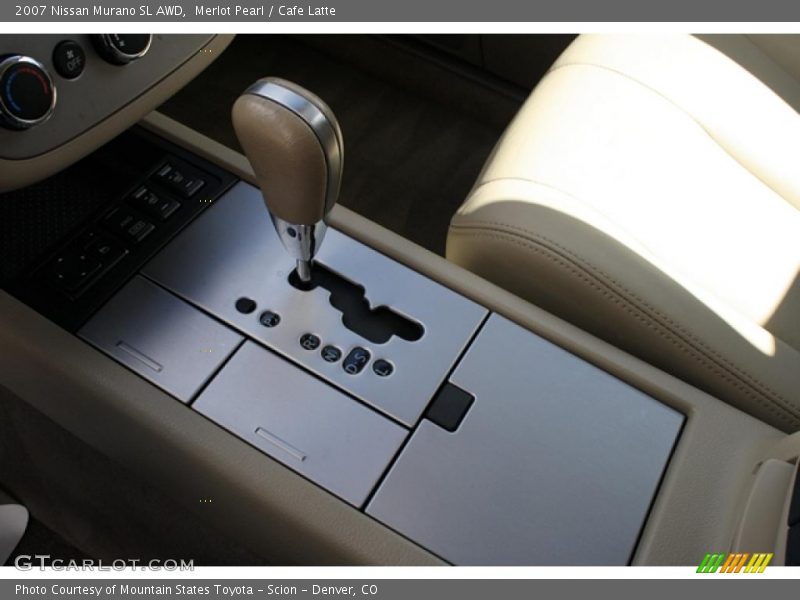 Merlot Pearl / Cafe Latte 2007 Nissan Murano SL AWD