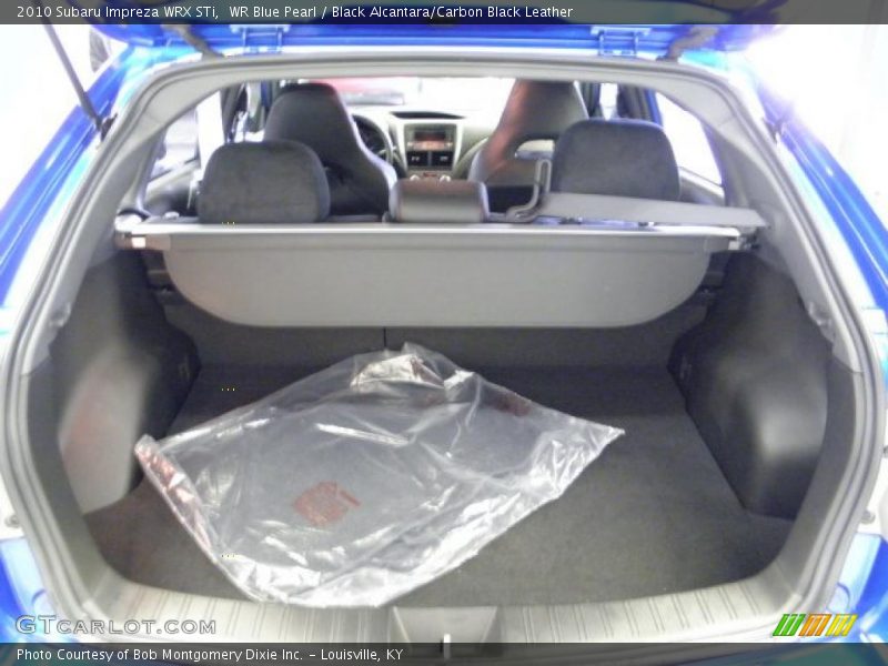  2010 Impreza WRX STi Trunk