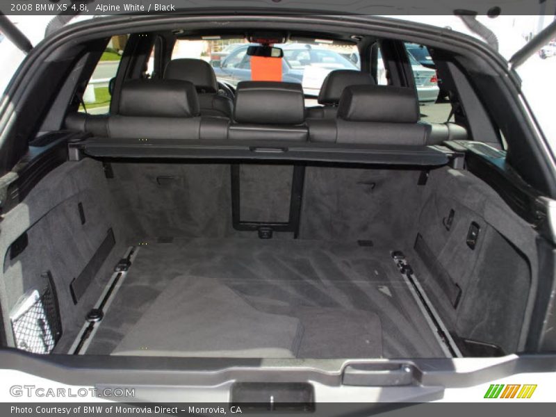 Alpine White / Black 2008 BMW X5 4.8i