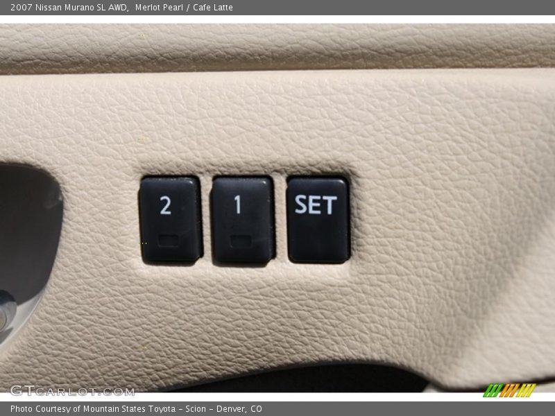 Merlot Pearl / Cafe Latte 2007 Nissan Murano SL AWD