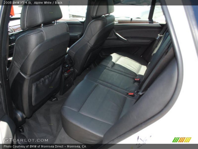 Alpine White / Black 2008 BMW X5 4.8i
