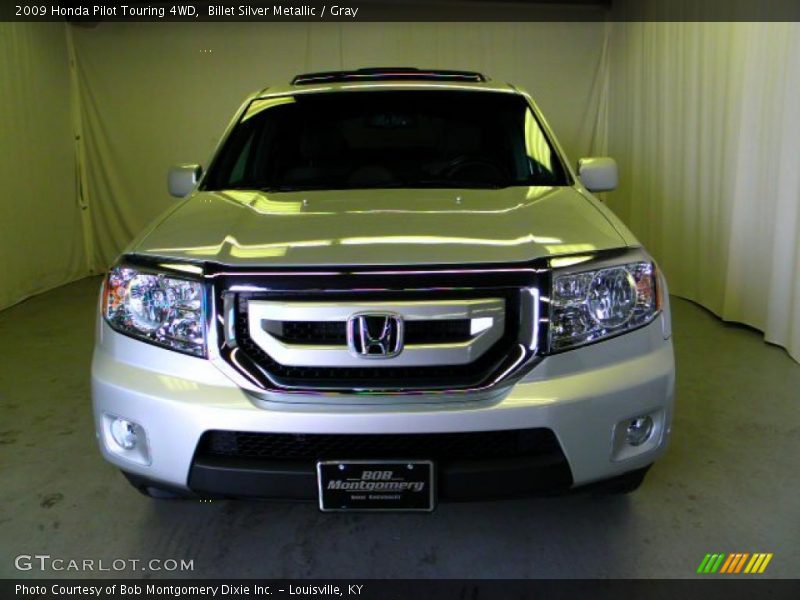 Billet Silver Metallic / Gray 2009 Honda Pilot Touring 4WD