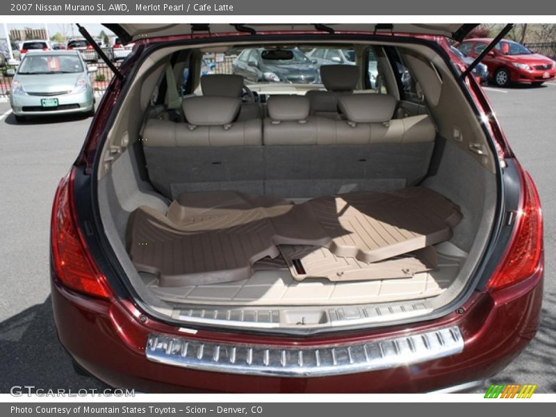 Merlot Pearl / Cafe Latte 2007 Nissan Murano SL AWD