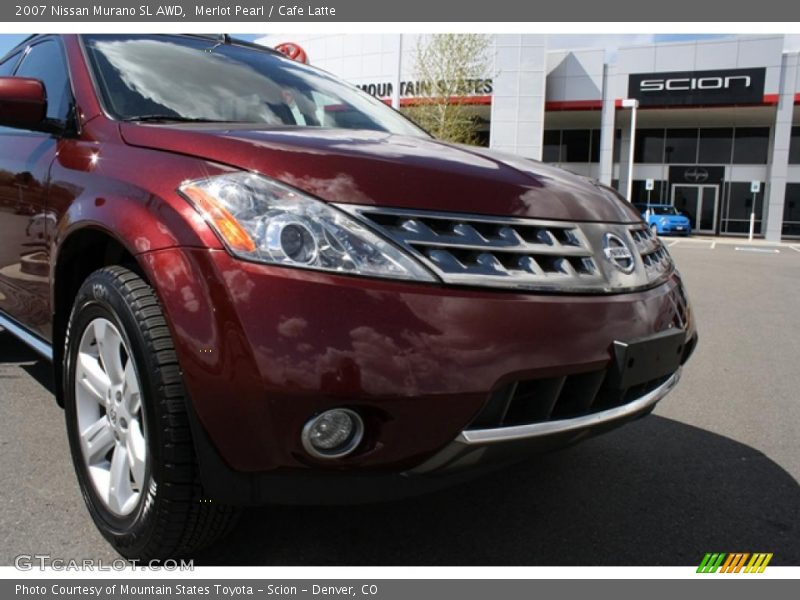 Merlot Pearl / Cafe Latte 2007 Nissan Murano SL AWD