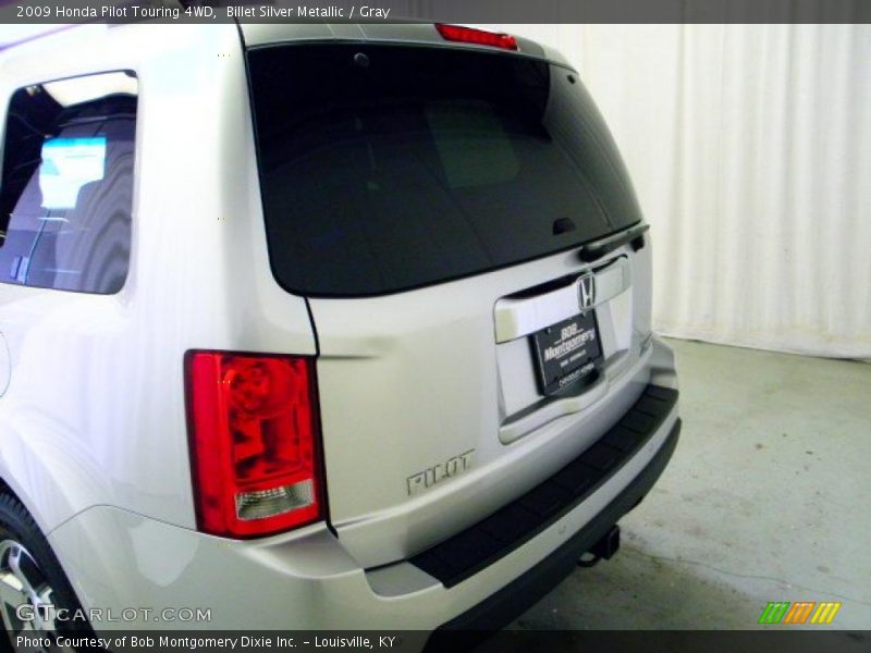 Billet Silver Metallic / Gray 2009 Honda Pilot Touring 4WD
