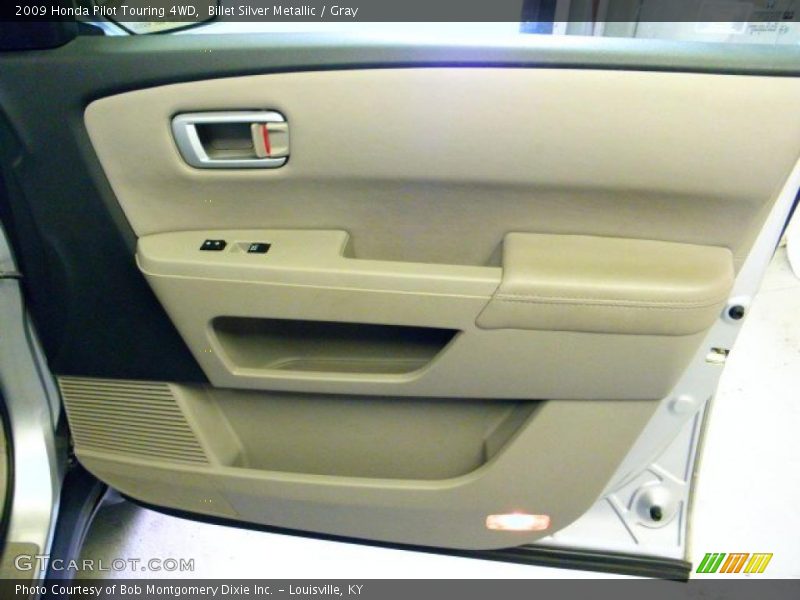 Billet Silver Metallic / Gray 2009 Honda Pilot Touring 4WD