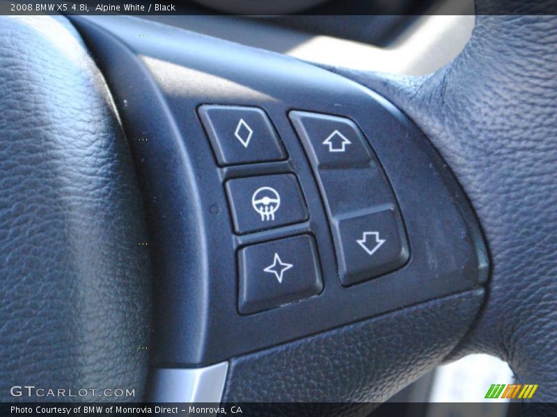 Alpine White / Black 2008 BMW X5 4.8i