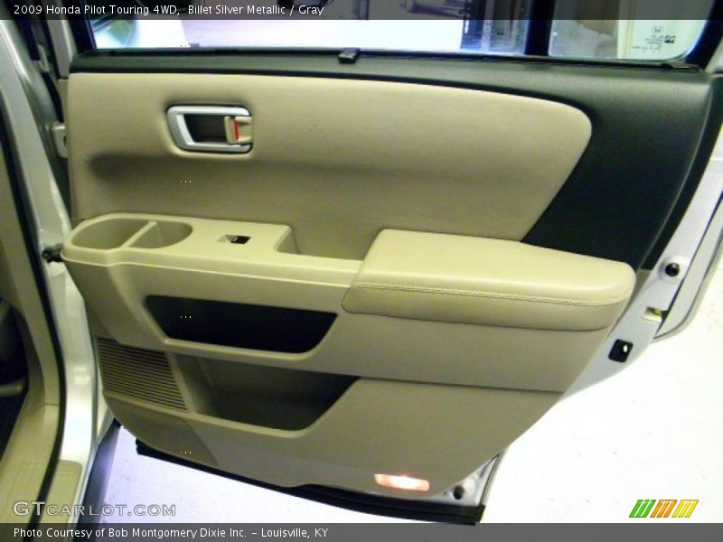 Billet Silver Metallic / Gray 2009 Honda Pilot Touring 4WD