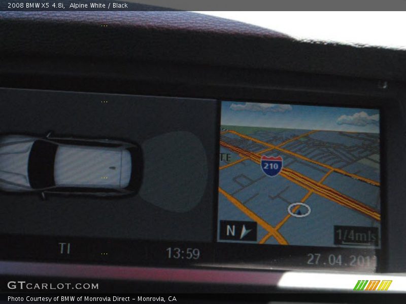 Alpine White / Black 2008 BMW X5 4.8i