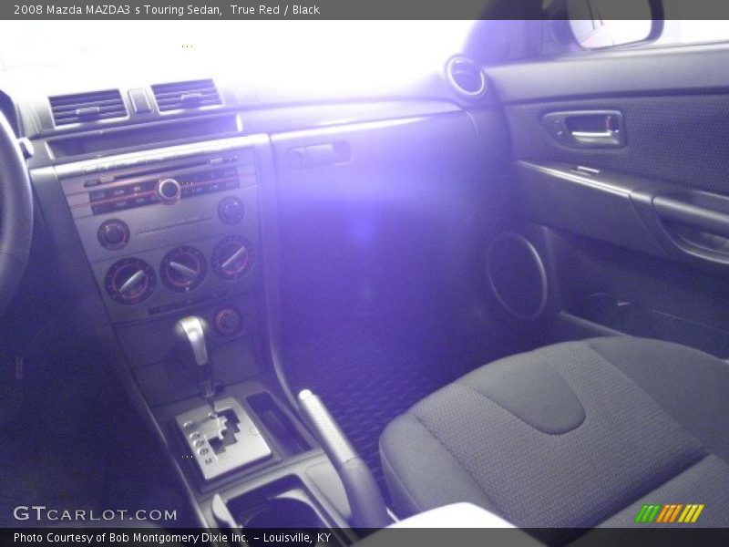 True Red / Black 2008 Mazda MAZDA3 s Touring Sedan
