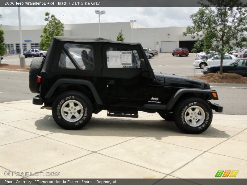 Black / Dark Slate Gray 2006 Jeep Wrangler SE 4x4