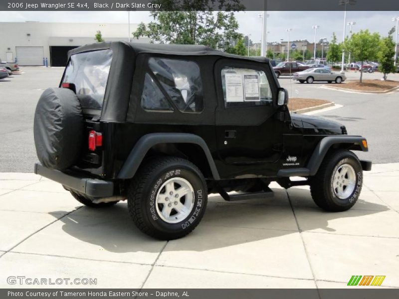 Black / Dark Slate Gray 2006 Jeep Wrangler SE 4x4