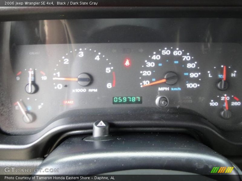  2006 Wrangler SE 4x4 SE 4x4 Gauges