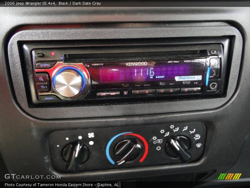 Black / Dark Slate Gray 2006 Jeep Wrangler SE 4x4
