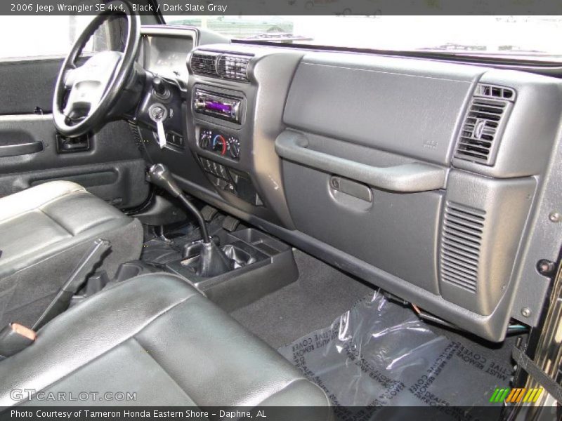  2006 Wrangler SE 4x4 Dark Slate Gray Interior