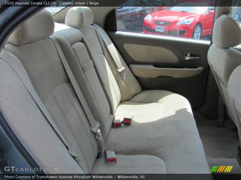 Celadon Green / Beige 2005 Hyundai Sonata GLS V6