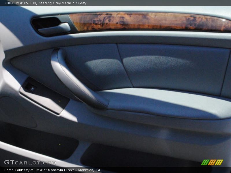 Sterling Grey Metallic / Grey 2004 BMW X5 3.0i