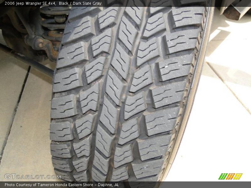 Black / Dark Slate Gray 2006 Jeep Wrangler SE 4x4