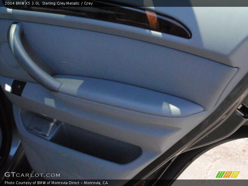 Sterling Grey Metallic / Grey 2004 BMW X5 3.0i