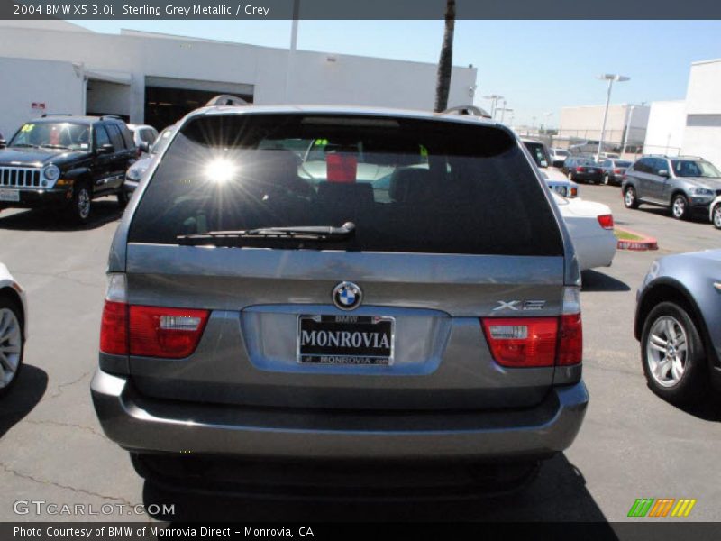 Sterling Grey Metallic / Grey 2004 BMW X5 3.0i