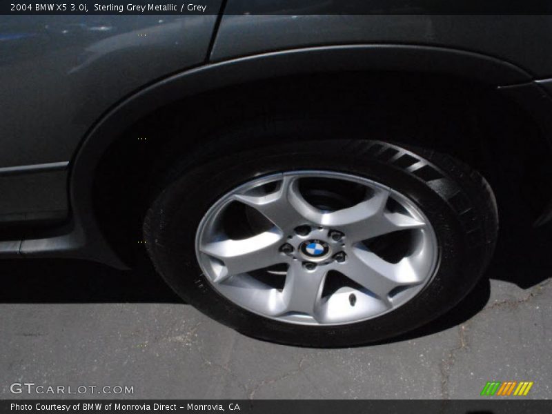 Sterling Grey Metallic / Grey 2004 BMW X5 3.0i