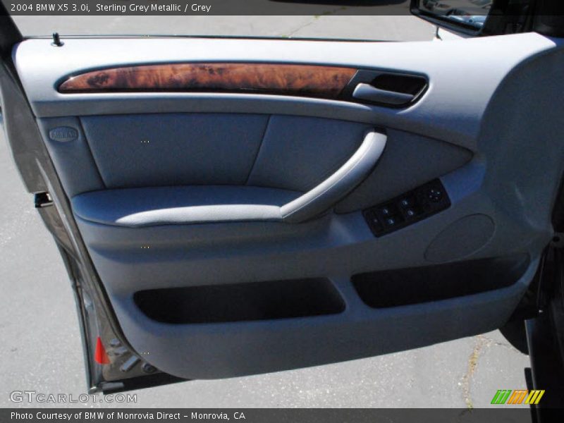 Sterling Grey Metallic / Grey 2004 BMW X5 3.0i