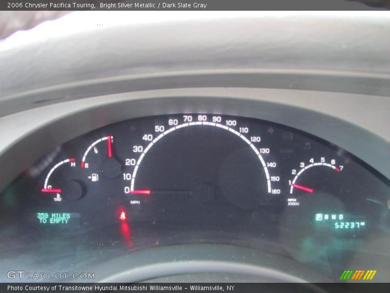Bright Silver Metallic / Dark Slate Gray 2006 Chrysler Pacifica Touring