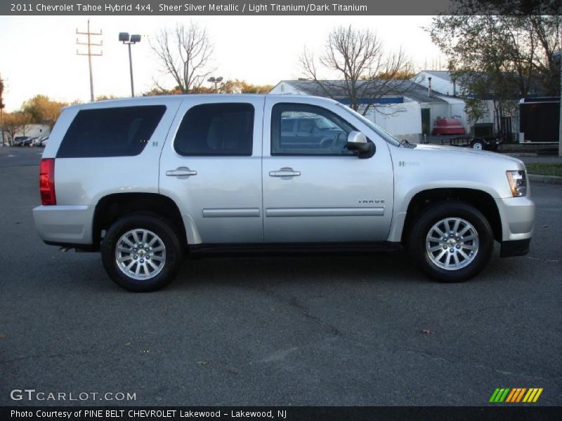  2011 Tahoe Hybrid 4x4 Sheer Silver Metallic