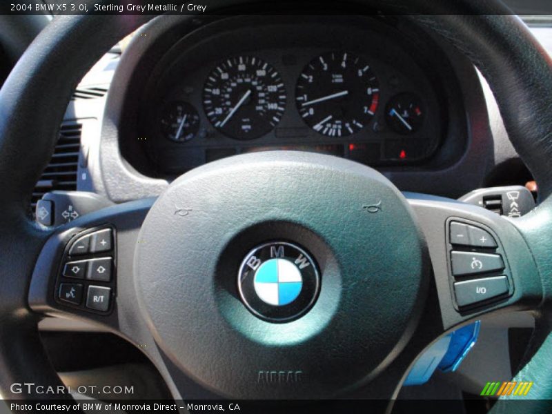 Sterling Grey Metallic / Grey 2004 BMW X5 3.0i