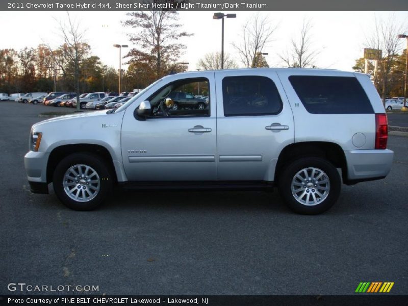  2011 Tahoe Hybrid 4x4 Sheer Silver Metallic