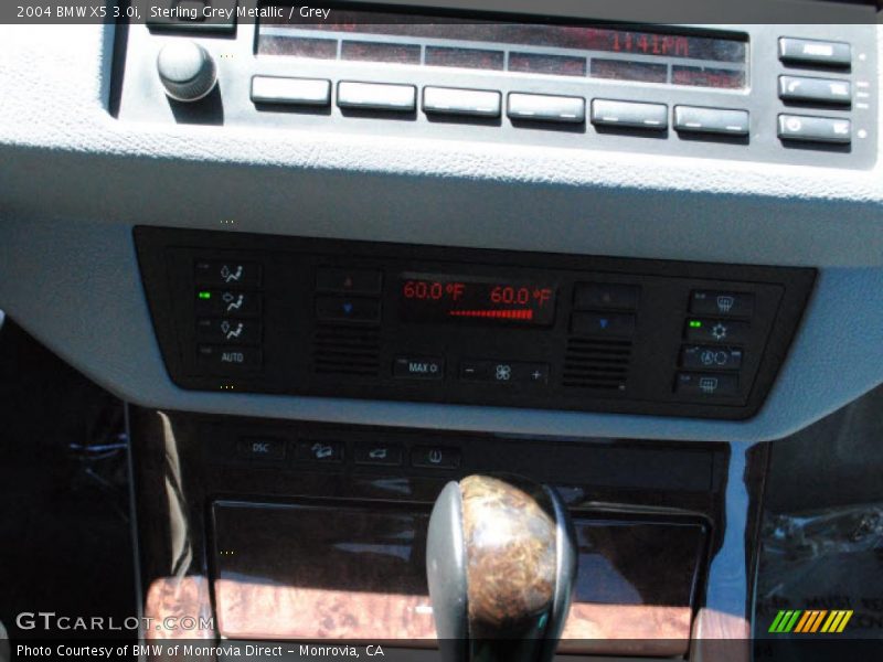 Sterling Grey Metallic / Grey 2004 BMW X5 3.0i