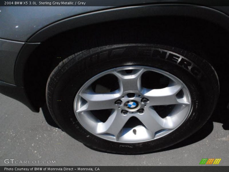 Sterling Grey Metallic / Grey 2004 BMW X5 3.0i